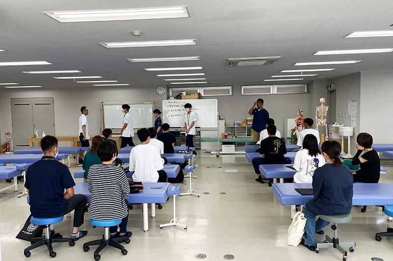 信スポ 長野県専門学校 はりきゅう学科 オープンキャンパス